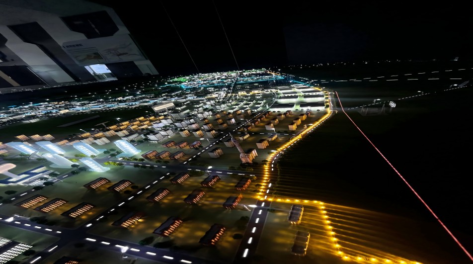 航開(kāi)區(qū)規(guī)劃沙盤